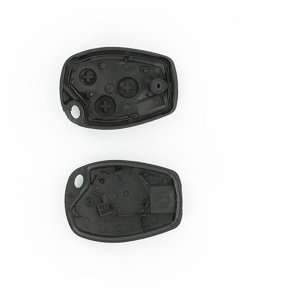 COQUE CLE ADAPTABLE RENAULT 3 BOUTONS LAME CRANTEE FIXE