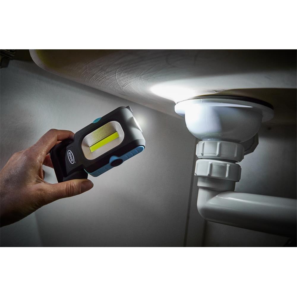 MINI LAMPE LED + TORCHE RING PILES INCLUSES RING