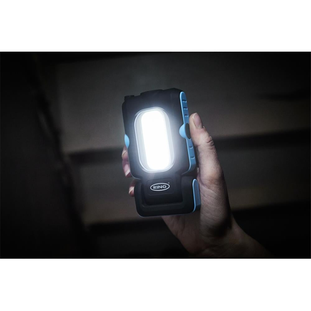 MINI LAMPE LED + TORCHE RING RECHARGEABLE RING