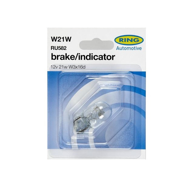 1 AMPOULE 12V 21W W21W WEDGEBASE (BLISTER) RING