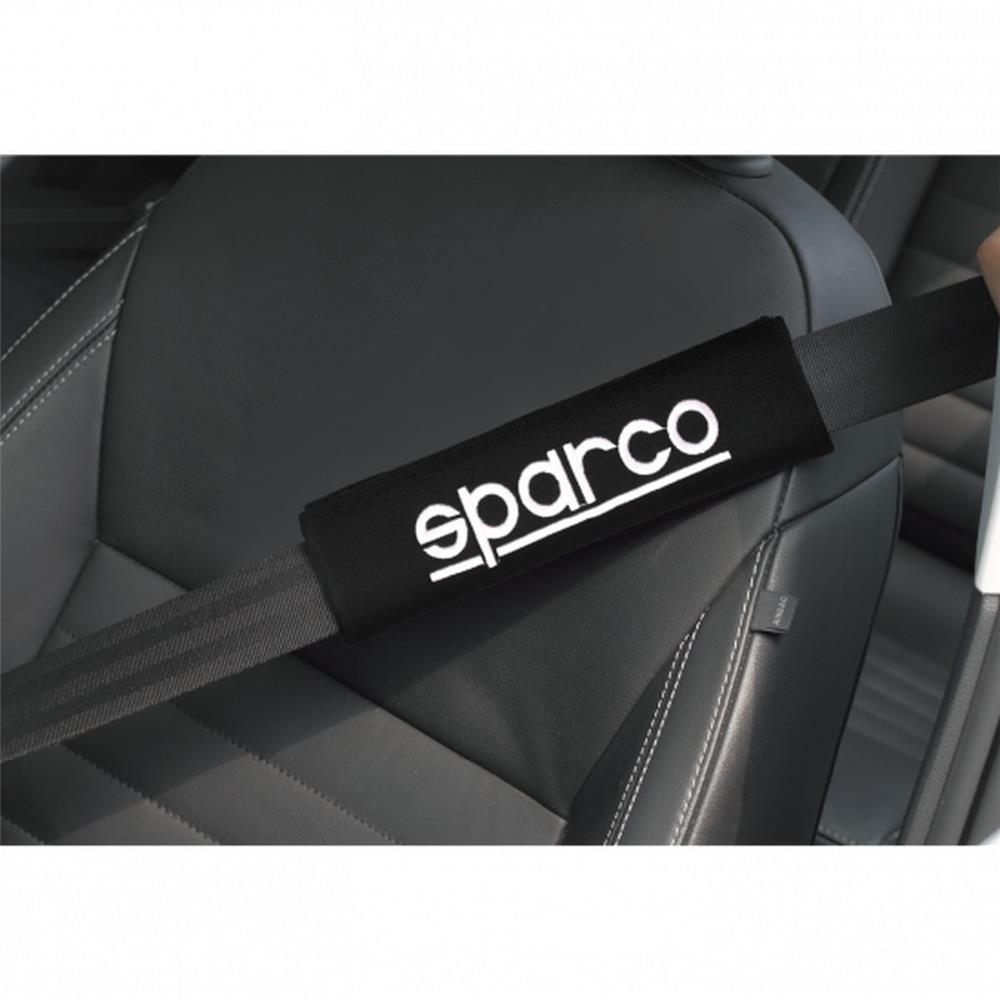 PACK COUVRE VOLANT + 2 FOURREAUX NOIRS SPARCO