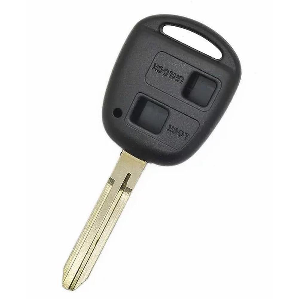 COQUE CLE ADAPTABLE POUR TOYOTA 3 BOUTONS LAMES CRANTEE KEYSKAR