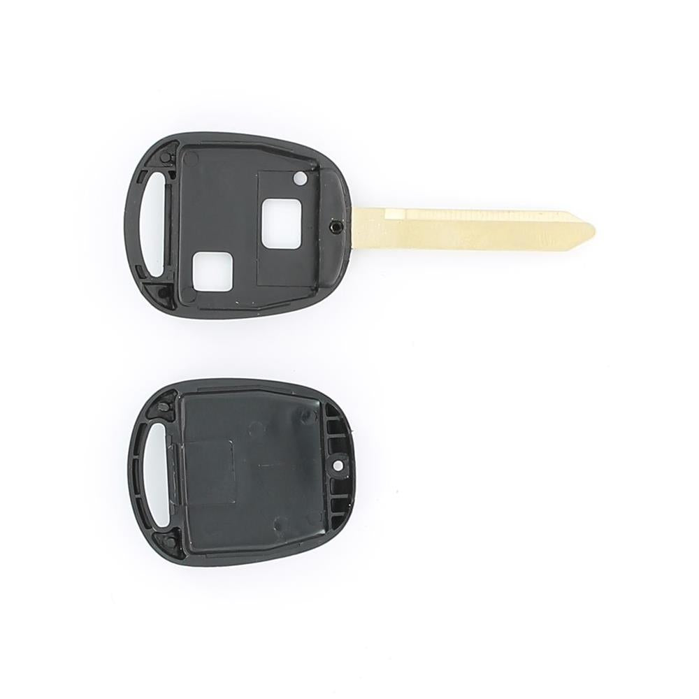 COQUE CLE ADAPTABLE POUR TOYOTA 2 BOUTONS LAME CRANTEE KEYSKAR