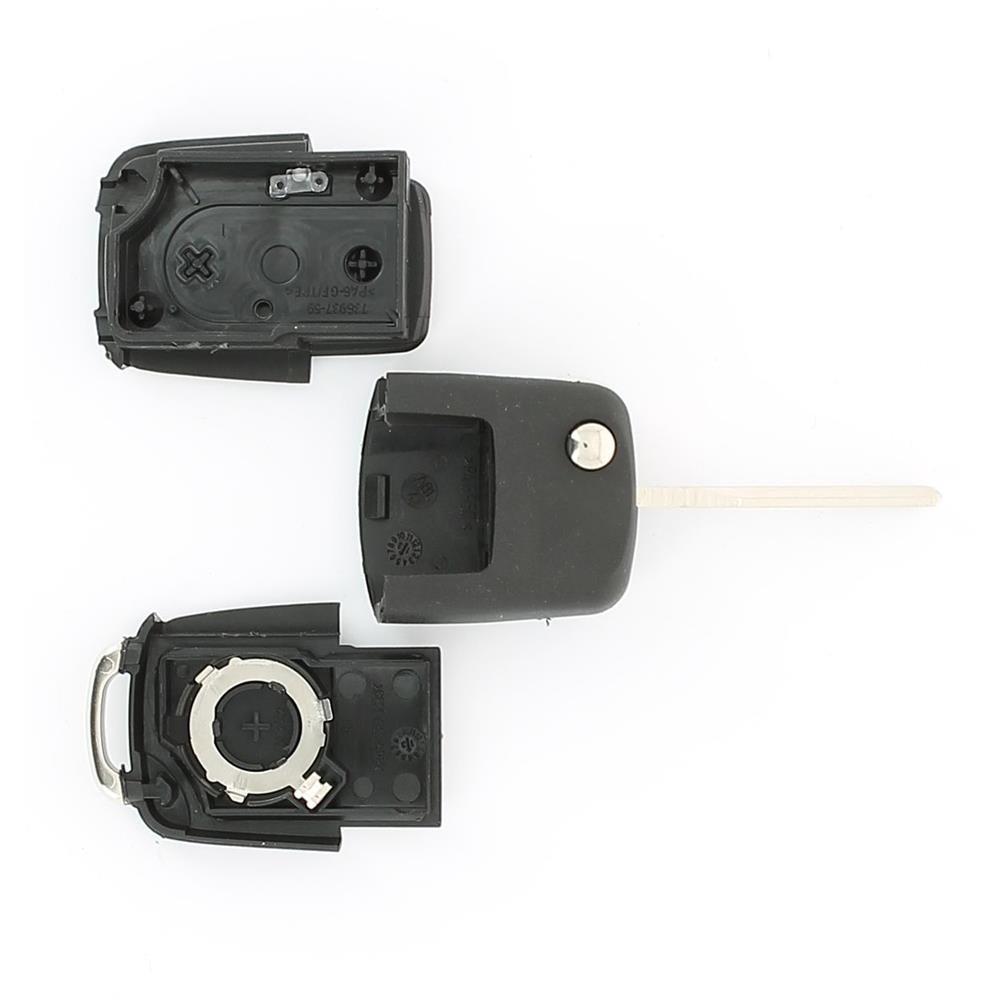 COQUE CLE ADAPTABLE POUR VAG 2 BOUTONS LAME FRAISEE KEYSKAR