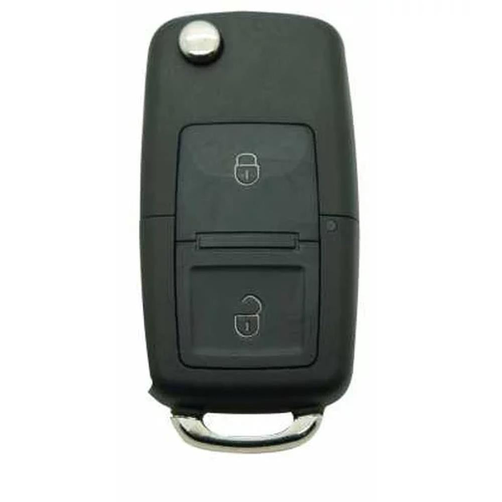 COQUE CLE ADAPTABLE POUR VAG 2 BOUTONS LAME FRAISEE KEYSKAR