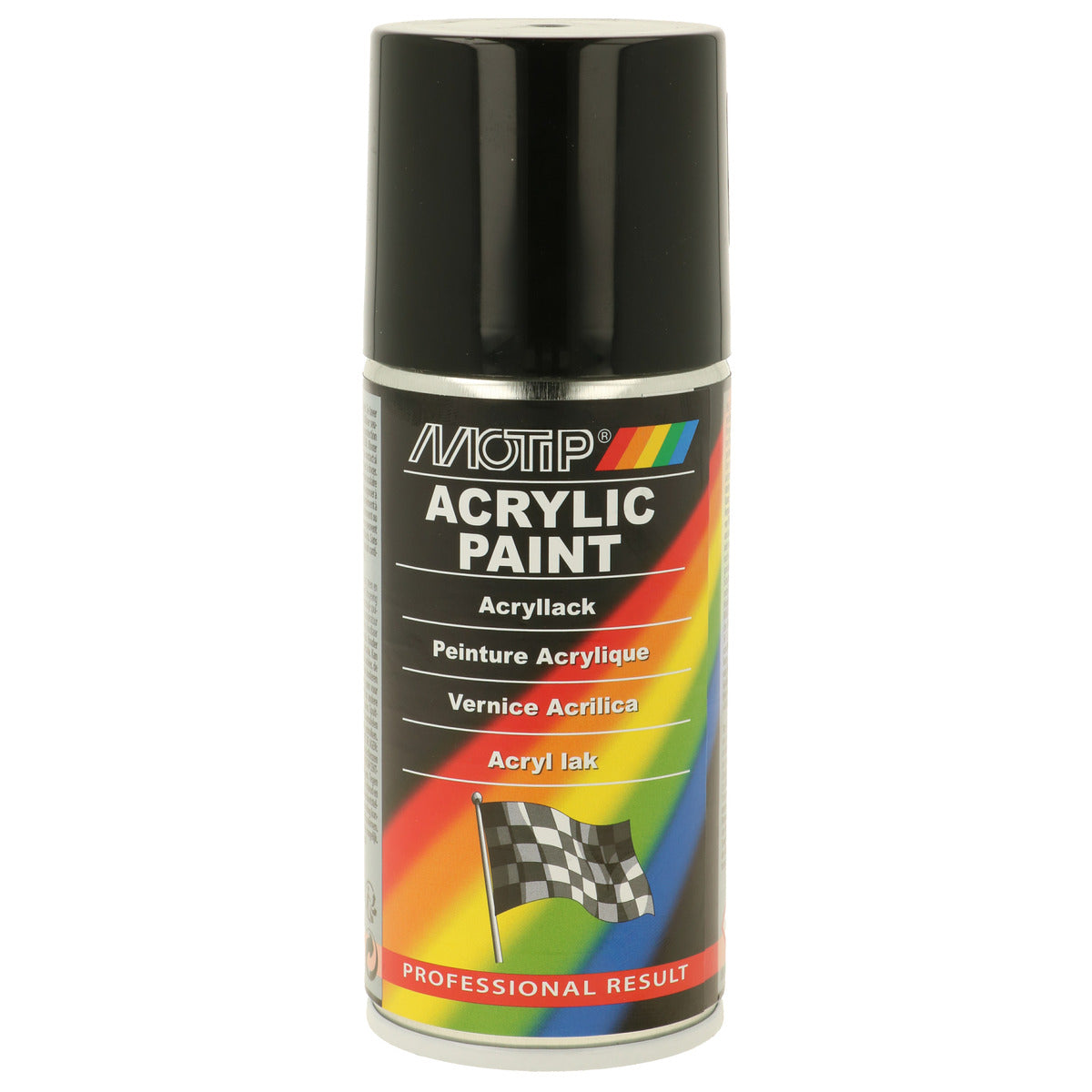 LAQUE HAUTE BILLANCE NOIRE AEROSOL 150ML MOTIP