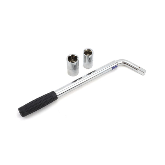 CLÉ TÉLESCOPIQUE DÉMONTE-ROUES 17/19 MM ET 21/23 MM AMIO