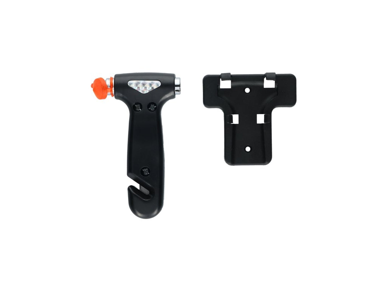 MARTEAU BRISE VITRES D'URGENCE NOIR CARPOINT