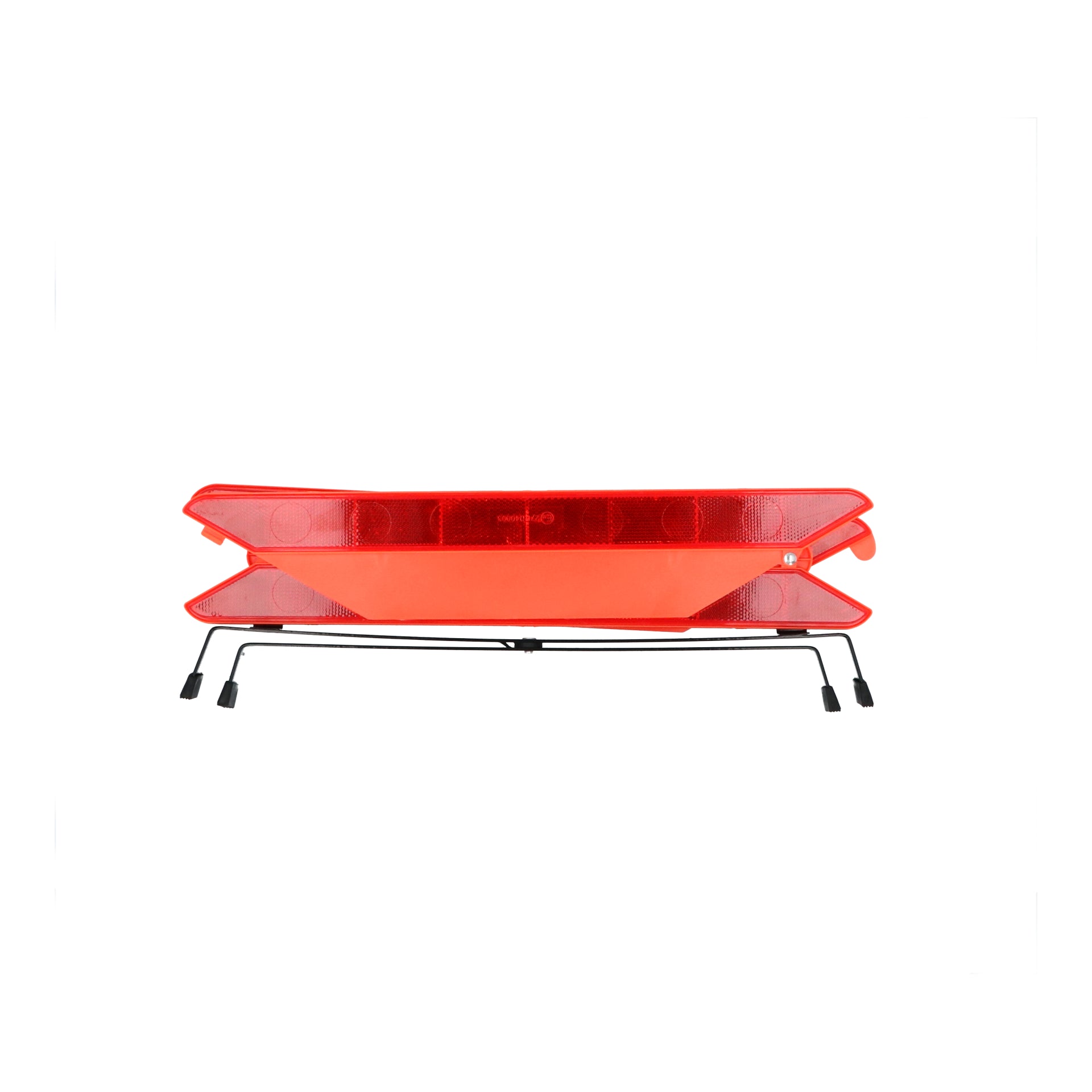 Triangle De Signalisation Solaire LED - 4 Modes, Poignée Rotative 180° - Pour Voiture, Camping, Urgence
