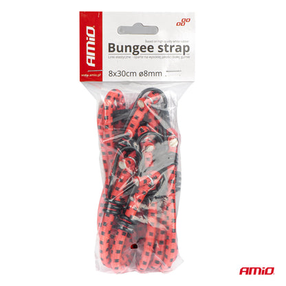 ARAIGNÉE ÉLASTIQUE 8 BRAS 30 CM Ø 8 MM AMIO