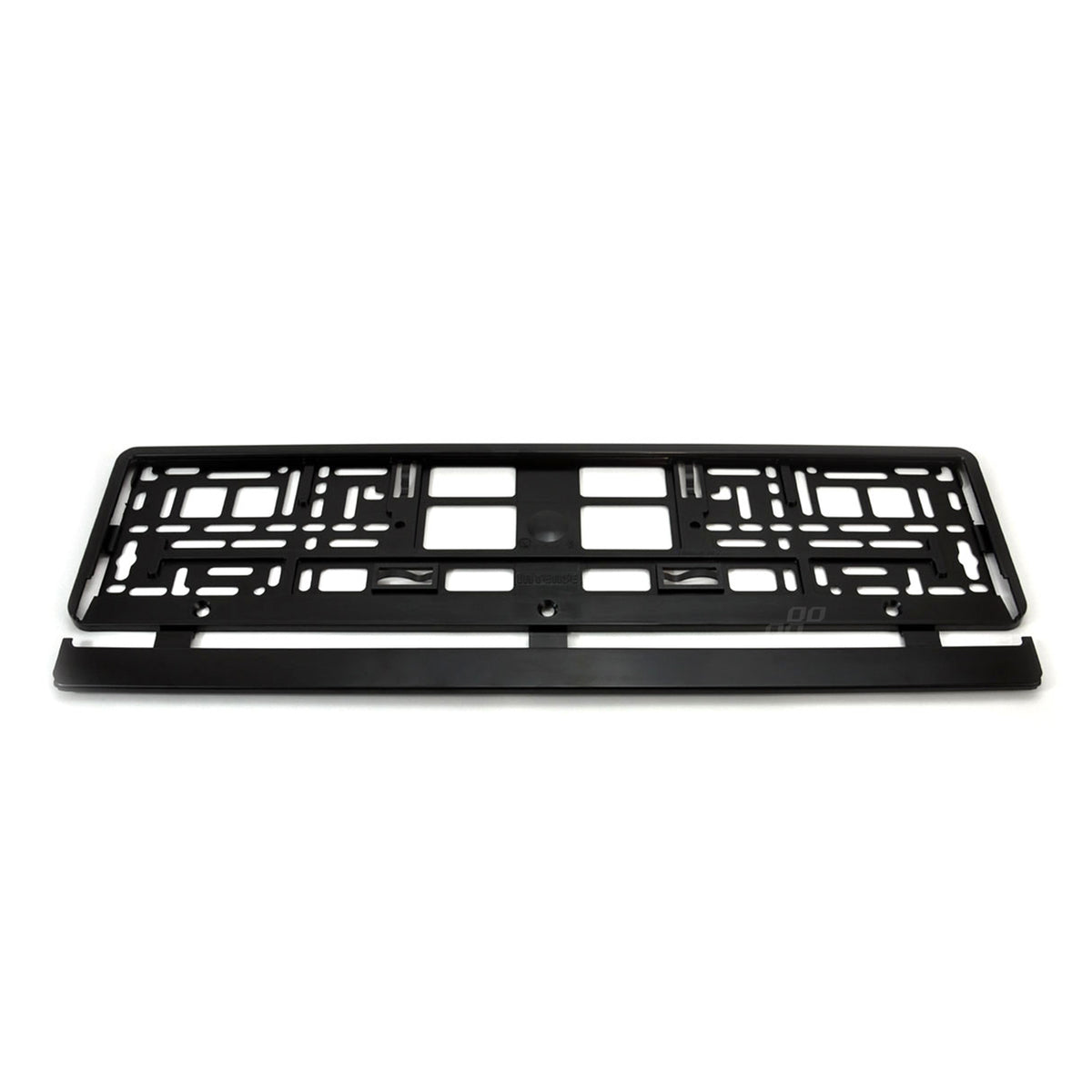SUPPORT DE PLAQUE D'IMMATRICULATION NOIR AMIO