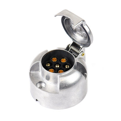 PRISE REMORQUE 7 BROCHES 12V ALU