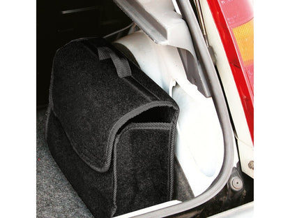 SAC DE RANGEMENT/ORGANISEUR MEDIUM EN TISSU NOIR POUR COFFRE CARPOINT