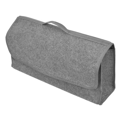 SAC DE RANGEMENT/ORGANISEUR LARGE EN TISSU GRIS POUR COFFRE CARPOINT