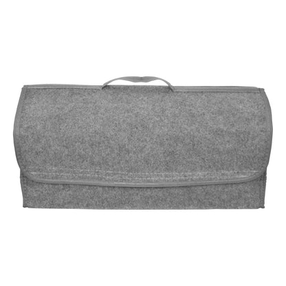 SAC DE RANGEMENT/ORGANISEUR LARGE EN TISSU GRIS POUR COFFRE CARPOINT