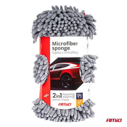 ÉPONGE DE LAVAGE EN MICROFIBRE AMIO