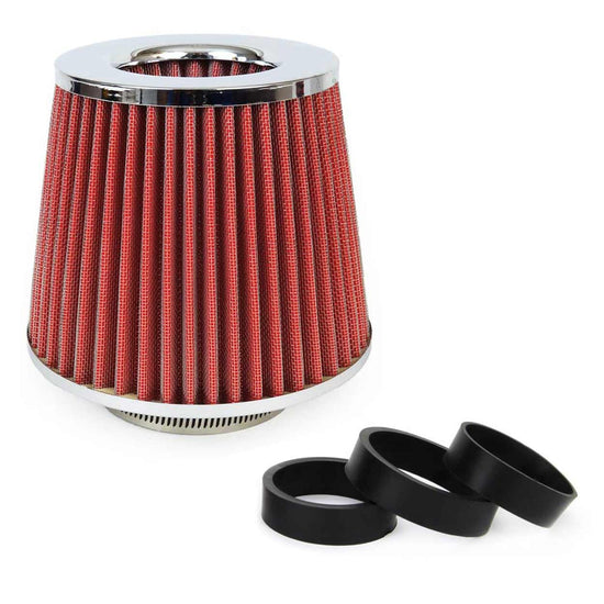 FILTRE À AIR CONIQUE UNIVERSEL ROUGE AMIO