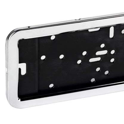SUPPORT DE PLAQUE D'IMMATRICULATION EN ACIER INOXYDABLE AMIO