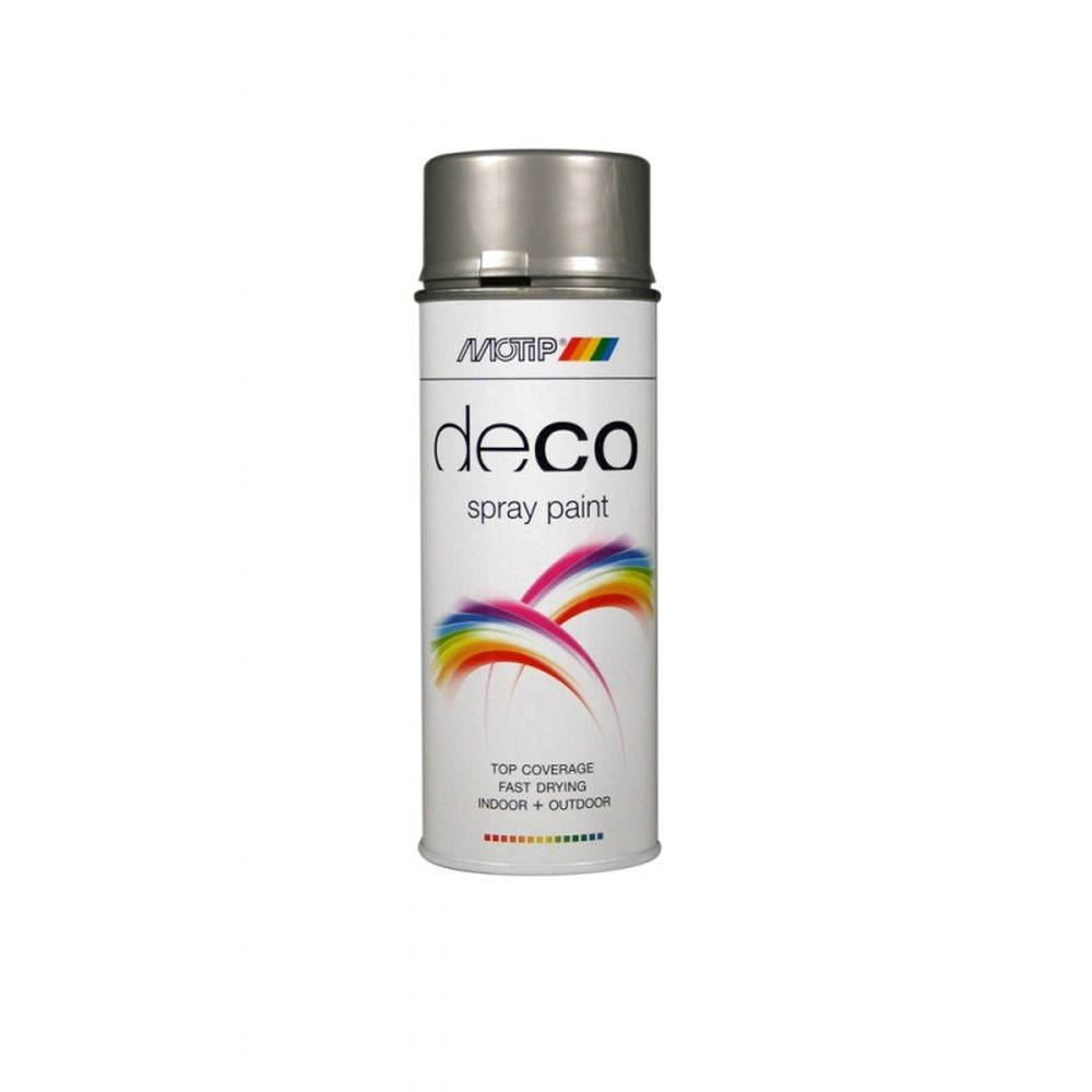 PEINTURE DECO RAL9006 BRILLANT 400ML DUPLI COLOR