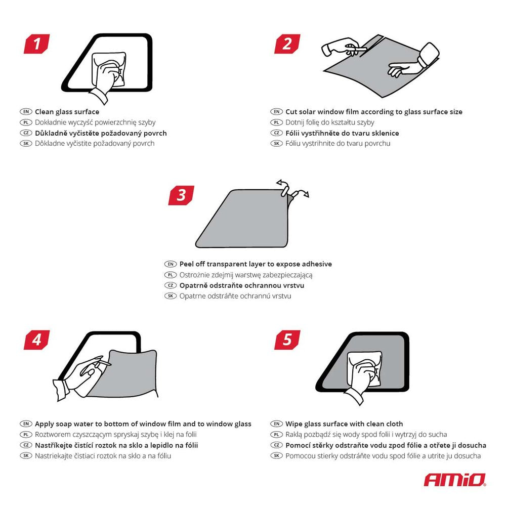 FILM SOLAIRE 30% NOIR 75X300CM POUR VITRES