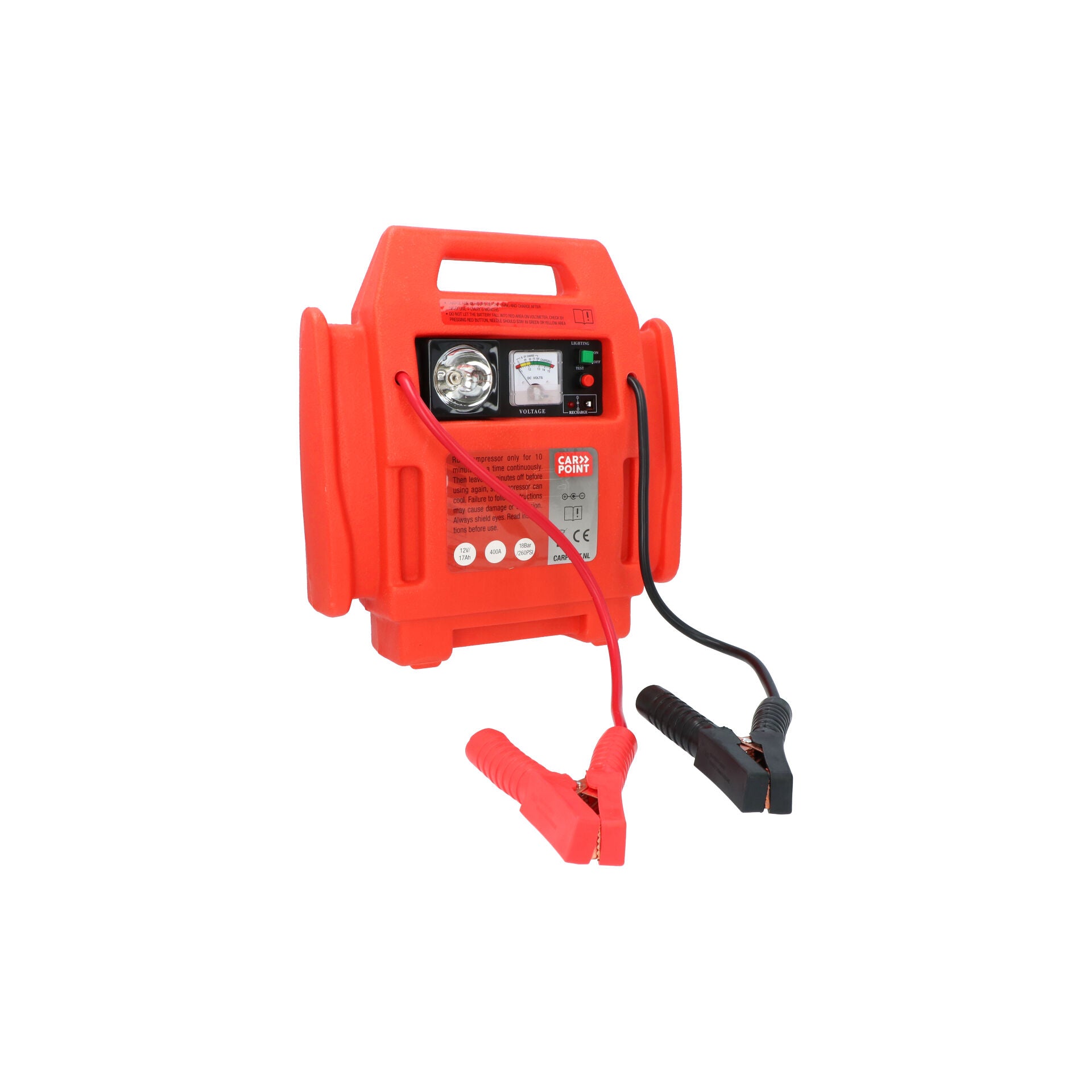 Carpoint Mini luchtcompressor 12v 17 Bar Kunststof Zwart Carpoint Mini luchtcompressor 12v 17 Bar Kunststof Zwart
