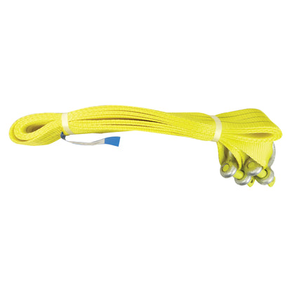 CABLE DE REMORQUAGE JUMBO AVEC CROCHETS DE SECURITE 4M 1 TONNE MAX CARPOINT