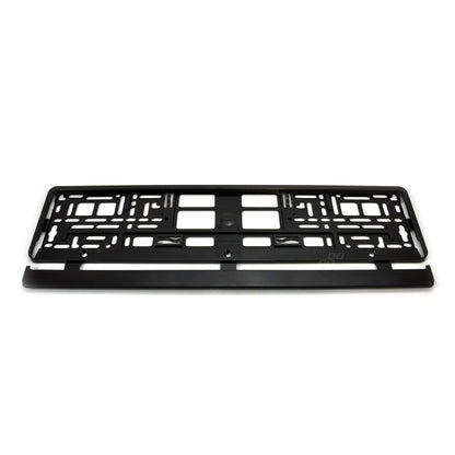 SUPPORT DE PLAQUE D'IMMATRICULATION FLEXIBLE NOIR AMIO