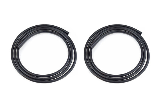 BANDES PROTECTION PORTIERE NOIRES EN U 2X650MM AMIO