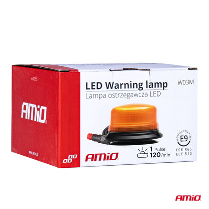 AMiO Gyrophare magnétique W03M 36 LED 12/24 V | 02295