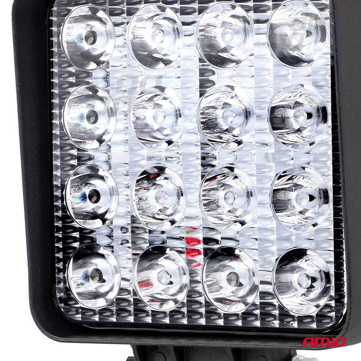 AMiO Phare de travail 16 LED 3840 lm, 9 à 36 V, 110 × 110 mm | 02424