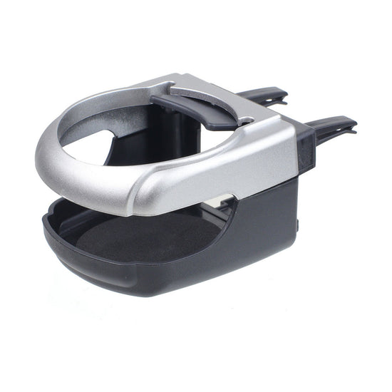 PORTE-GOBELET UNIVERSEL À FIXATION SUR GRILLE D'AÉRATION ARGENT AMIO