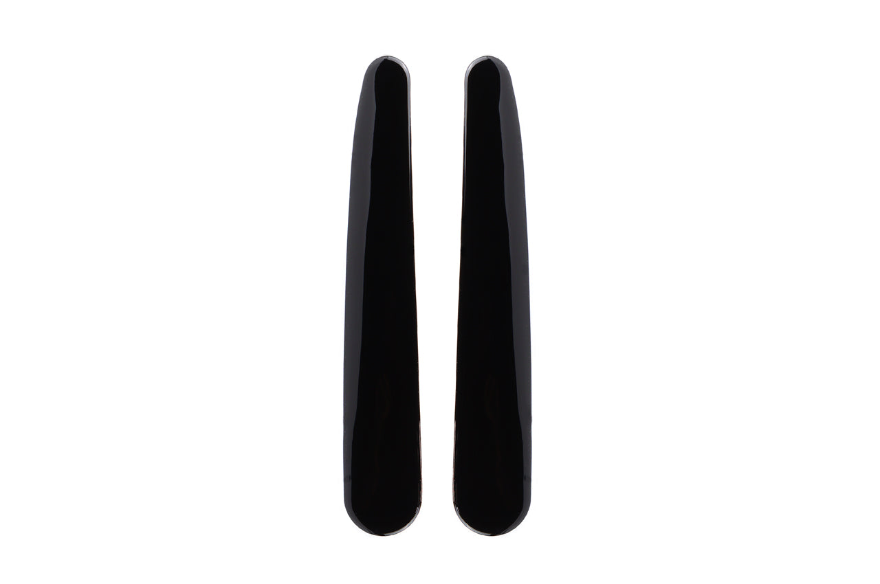 BANDES PROTEGE CARROSSERIE NOIRES 2x30CM AMIO