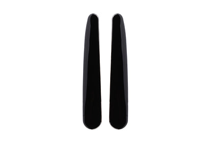 BANDES PROTEGE CARROSSERIE NOIRES 2x30CM AMIO
