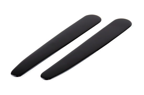 BANDES PROTEGE CARROSSERIE NOIRES 2x30CM AMIO