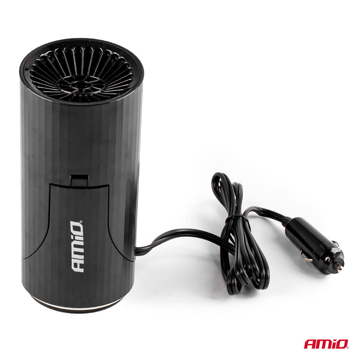 CHAUFFAGE, DEGIVRANT 12V 150W AMOVIBLE SUR PIED OU FIXE DANS PORTE-GOBELET AMIO