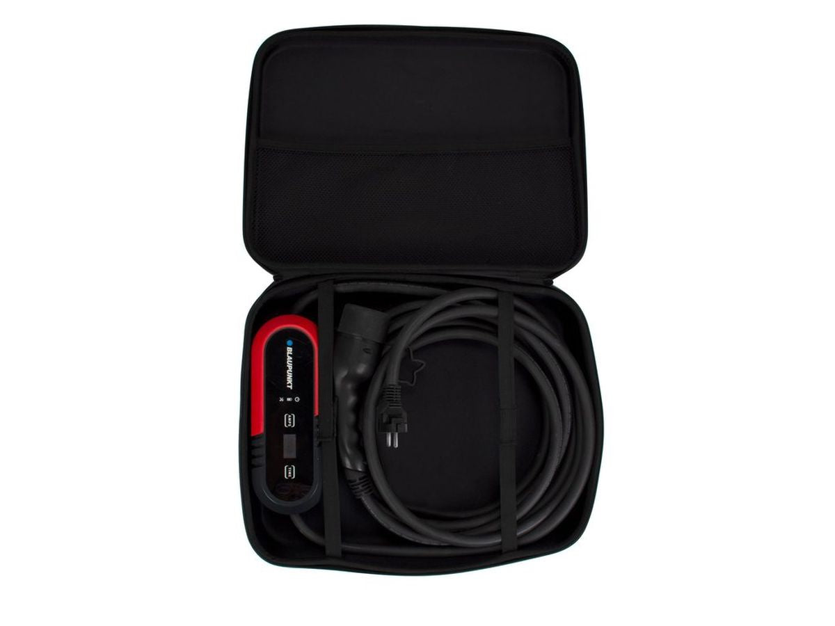 CHARGEUR PORTABLE 230V CABLE 8 METRES POUR VEHICULE ELECTRIQUE 8-16AMP MONO