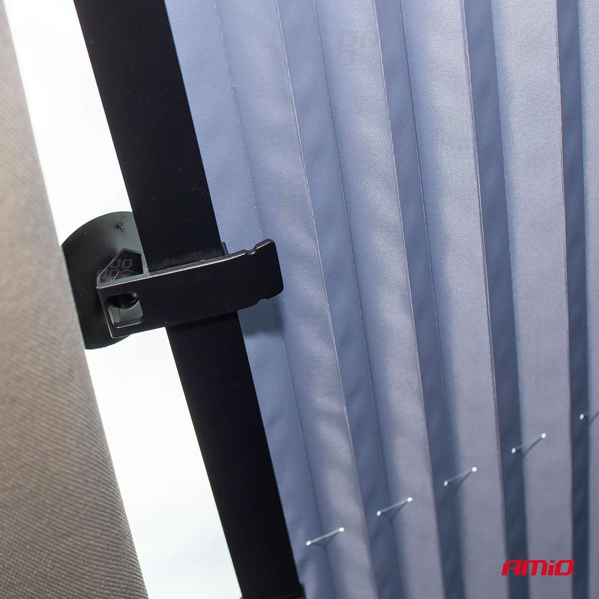 PARE-SOLEIL EN ACCORDEON RETRACTABLE - 155X70 CM AMIO