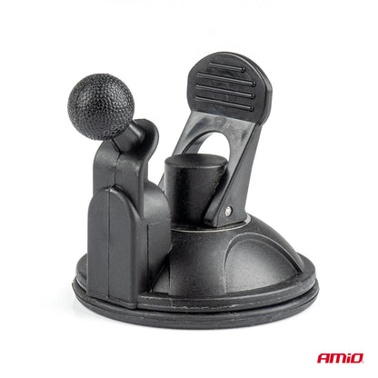 Ventilateur de voiture AMIO 6 pouces 12V à ventouse, 2 vitesses, orientable