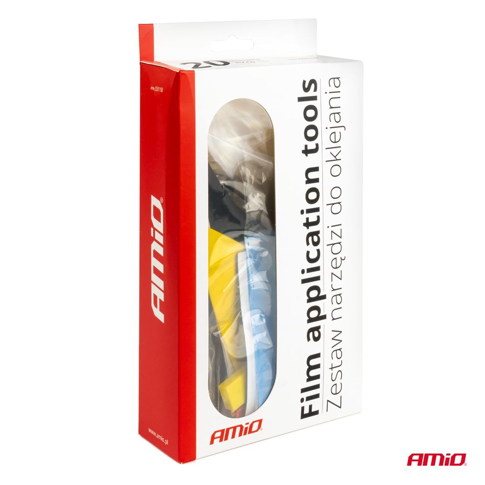 JEU D'OUTILS 24PCS POUR POSE DE FILM SOLAIRE AUTO