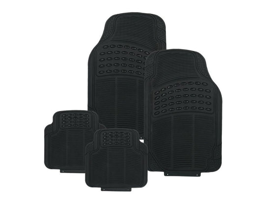 JEU DE 4 TAPIS CAOUTCHOUC CARPOINT ALLROAD
