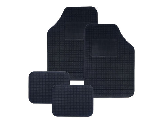 JEU DE 4 TAPIS CAOUTCHOUC CARPOINT TRAILMAT