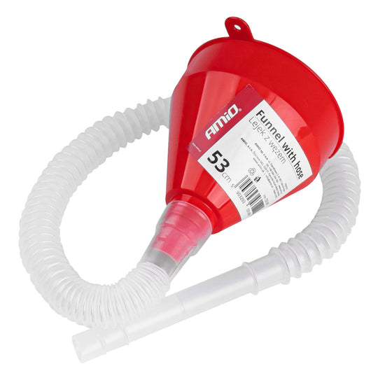 ENTONNOIR AVEC TUYAU FLEXIBLE 53 CM AMIO