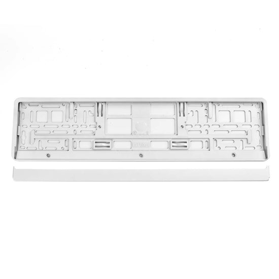SUPPORT DE PLAQUE D'IMMATRICULATION BLANC  AMIO