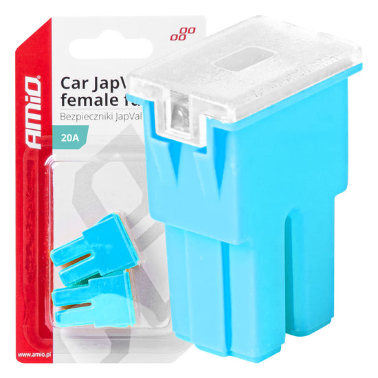FUSIBLE X 2 PAL JAPVAL FEMELLE 20AMP AMIO