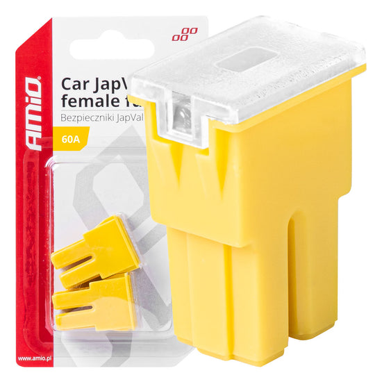 FUSIBLE X 2 JAPVAL PAL FEMELLE 60 AMP AMIO