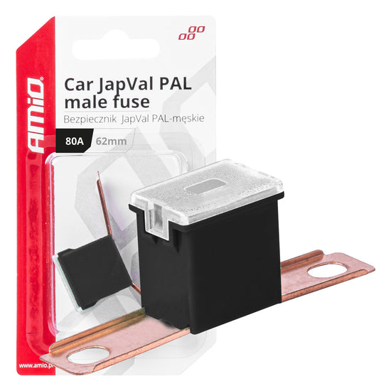 FUSIBLES JAPVAL MÂLES 62 MM 100 A X2 AMIO