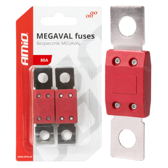 FUSIBLE X 2 MEGAVAL 80 AMP AMIO