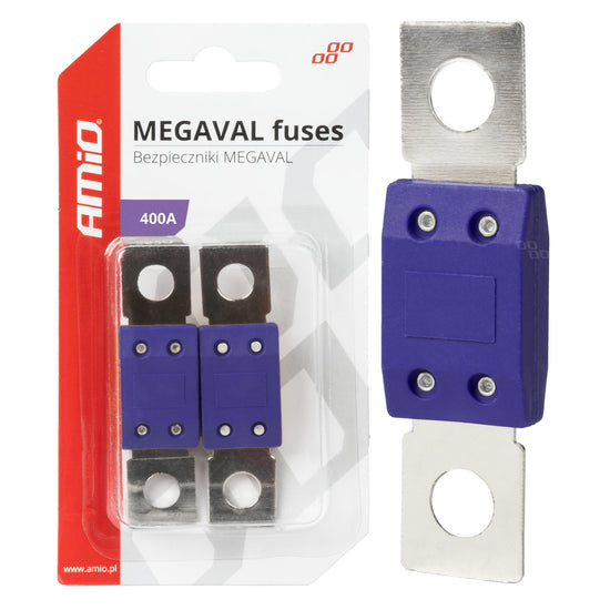 FUSIBLE X 2 MEGAVAL 400 AMP AMIO