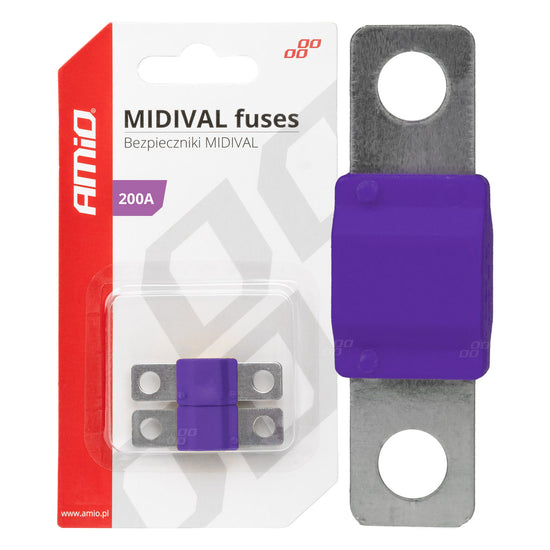 FUSIBLE X 2 MIDIVAL 200 AMP AMIO