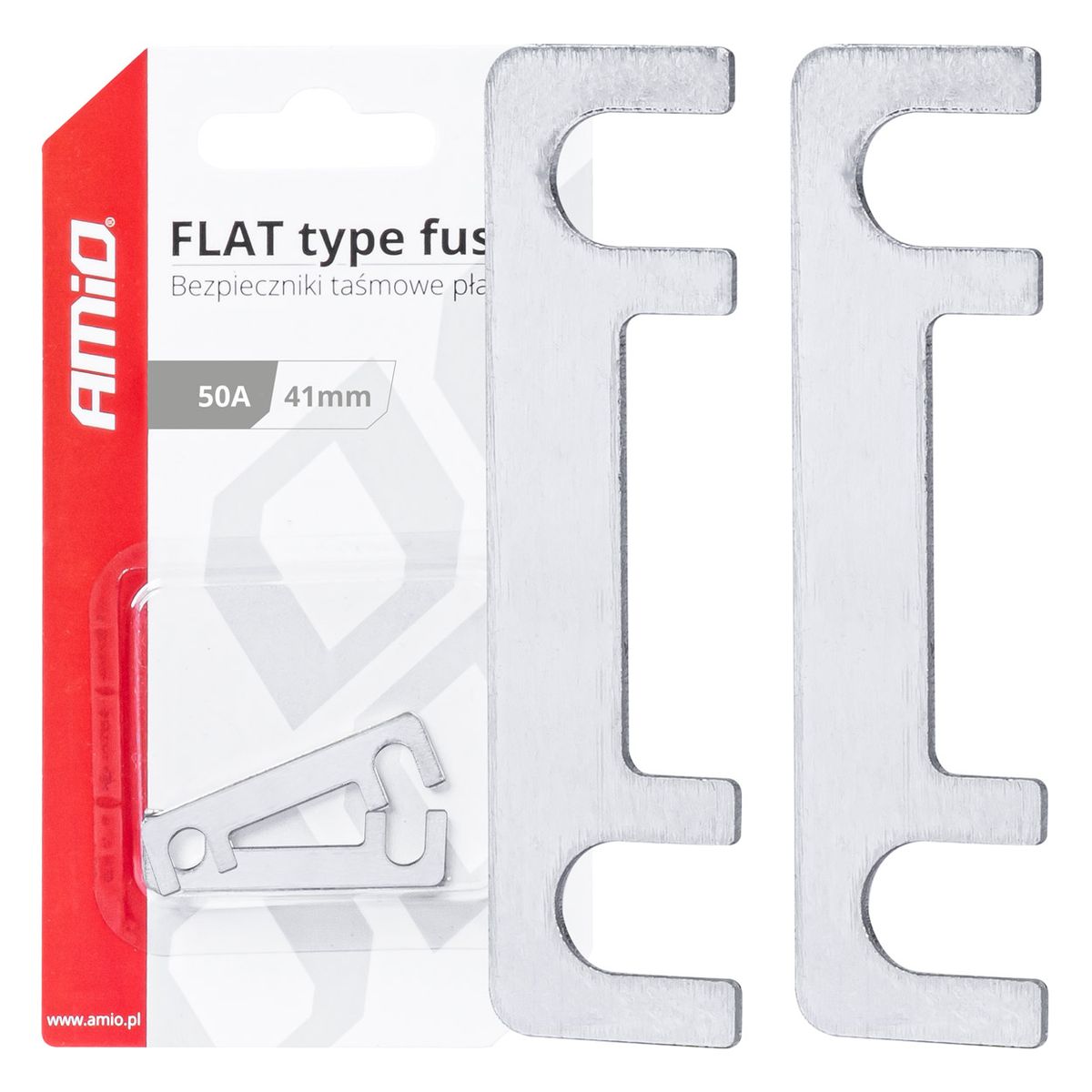 FUSIBLES A RUBAN 50A 2PCS AMIO